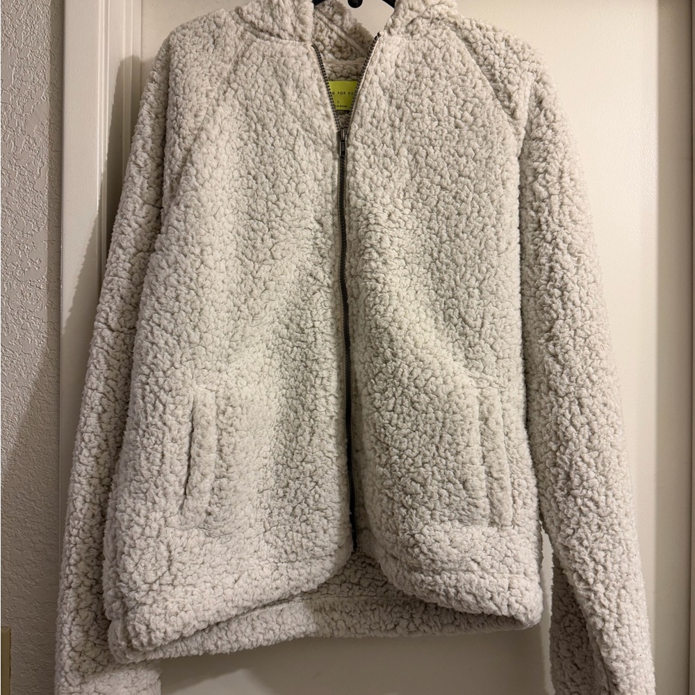 Playing For Keeps Cozy Sherpa Jacket